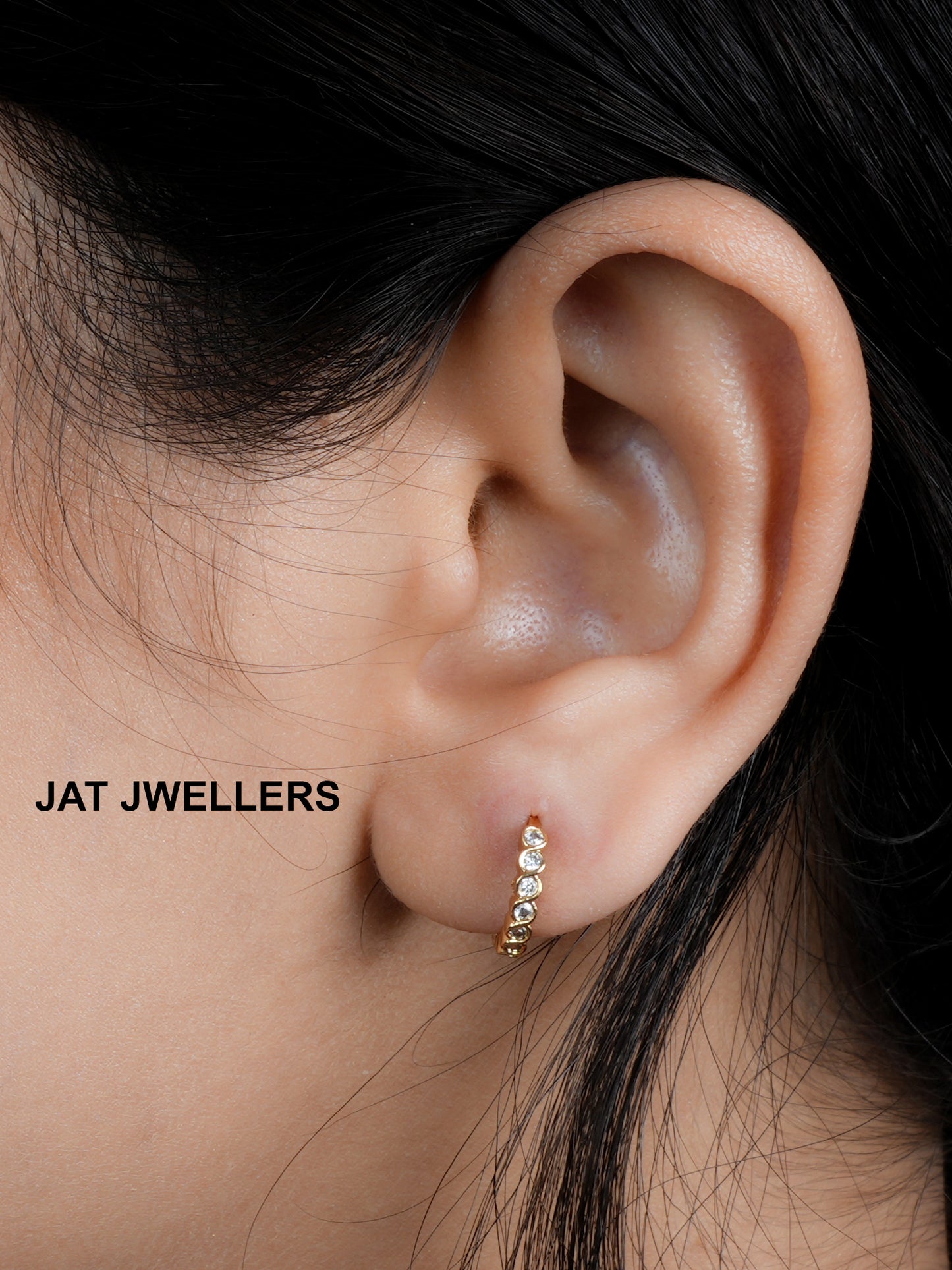 Beautiful Gold plated Ad Nose Ring bali combo for woman And Girls Combo Pack of 2